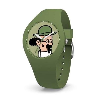Moulinsart Ice-Watch Tim und Struppi Sport Skin Sonnenblume Silikon Uhr M 82447 (2018)