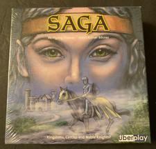 Saga Board Game Kosmos Uberplay Kingdoms Castles Noble Knights Wolfgang