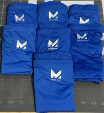 NEW Lot Of 7 Blue Mission Cooling Neck Gaiter 12 Ways To Wears Face Masks