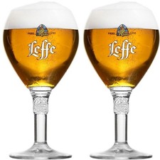 Set of 2 x Ritzenhoff Leffe Chalice Glasses Pint 50cl Brand New Genuine
