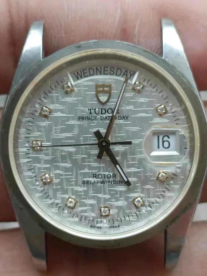 Reloj Movimiento Automático Tudor 76213 Acero Inoxidable Original 2834-2 Funciona Foto 2 de 4