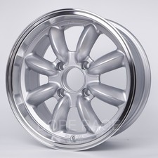 1 Pc Rota Rb - 15x7 35mm 4x100 67.1 Hub Silver Polish Lip Wheelsrims 1 Pc Rota Rb - 15x7 35mm 4x100 67.1 Hub Silver Polish Lip Wheelsrims