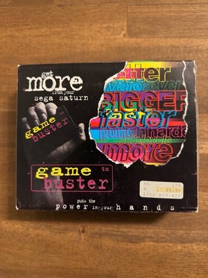 Sega Saturn Zubehör: Game Buster Adapter - Cheat Import Adaptor OVP