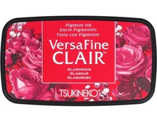 Glamourous VersaFine Clair Full Size Pigment Ink Pad for Stamping Crafts