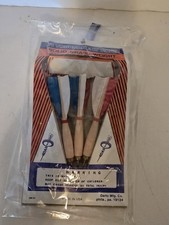 DARTO MFG. CO. 1 Tournament Official Solid Brass Weight Dart Set- Never Used
