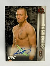 2015 Topps UFC Champions Fighter Auto Georges St-Pierre Auto #FA-GS