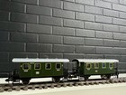 Märklin Spur 1 Maxi 54715 + 54716 Personenwagen-Set DB grün OVP TOP