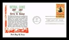 DR JIM STAMPS US COVER NATIONAL GRANGE 100TH ANNIVERSARY FDC KHOL KRAFT