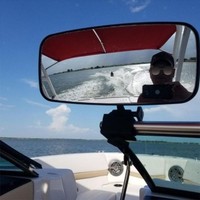 Boot Heckansicht Spiegel Einfache Montage ZubehöR FüR Wassersport Ski Surfing
