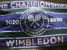 THE CHAMPIONSHIPS WIMBLEDON OFFICIAL TENNIS TOWEL 2020 by CHRISTY 133x70cm