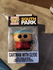 Funko Pop Keychain South Park Cartman with Clyde, New In The Box W/clyde Frog 
