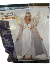 Guardian Angel Adult Woman Size Large 10-12 Pageant Xmas California Costumes