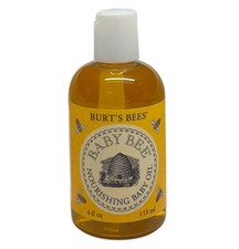 Burt's Bees Baby Bee Nourishing Baby Oil 100% Natural Original 4oz Made in USA