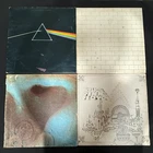 Pink Floyd 5 x LP Vinyl Record Job Lot Dark Side Of The Moon Picture Disc Wall