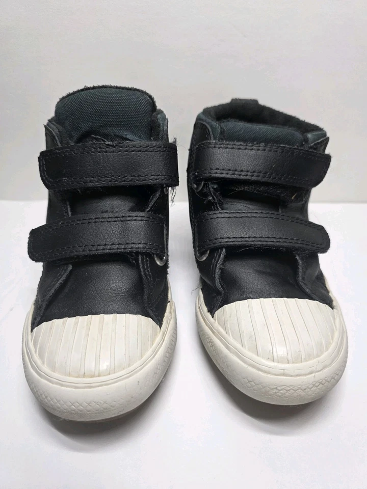 Chuck Taylor Converse All Star Contador Climático Fácil de Encargar Cuero Niño Pequeño Talla 9 Foto 2 de 4