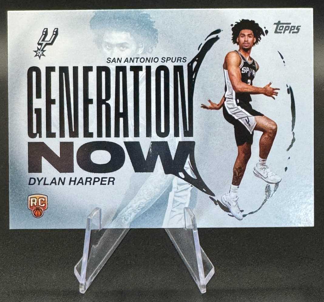 2025-26 Dylan Harper RC #GN-2 Topps Flagship Generation Now Rookie | Spurs