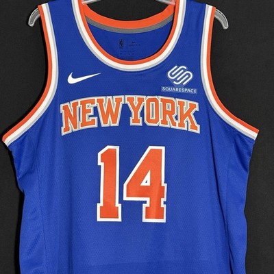 Nike Allonzo Trier “Iso Zo” New York Knicks #14 Blue Nickname