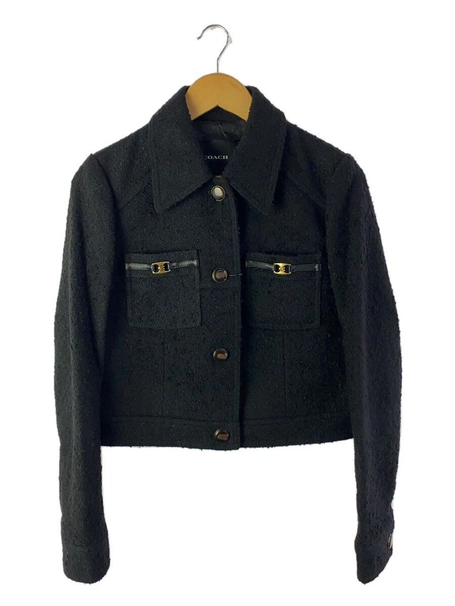 Giacca COACH altra M cotone nero CM228 usata