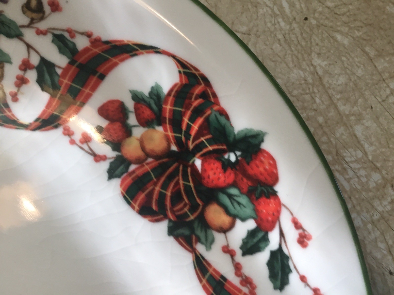 William James Dinner Plate Christmas 10.5