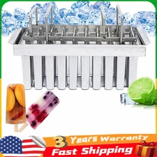 20 PCS Ice Cream Maker Fast Freezing  Mold Set Ice Pop Lolly Summer DIY