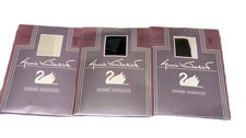3 Pair Gloria Vanderbilt Day Sheer Sandalfoot Pantyhose Sz E Ivory Navy Black