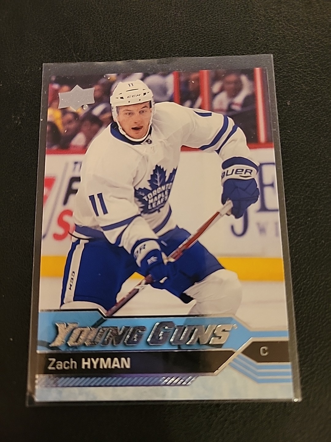 2016-17 Upper Deck Young Guns Zach Hyman RC #222 Edmonton Oilers