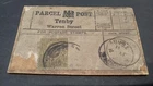 Parcel Post Card Tenby Warren Street George V 3d revenue stamp 1911