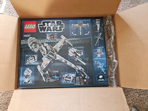 Neu versiegelt LEGO Star Wars 10227 B-Wing Starfighter UCS Set nicht mehr im Handel erhältlich selten