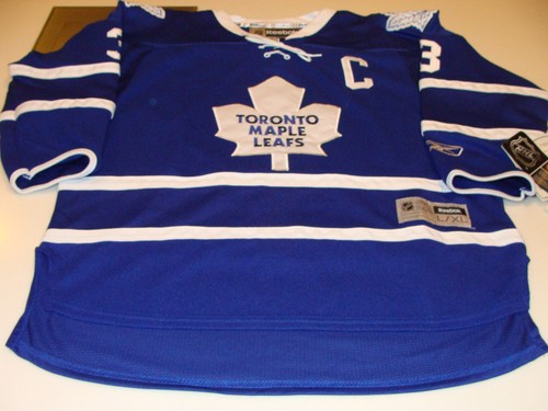 2011-12 Toronto Maple Leafs Dion Phaneuf Hockey Jersey L/XL Reebok Youth Home - Picture 2 of 2
