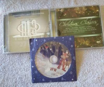 Christmas Music CDs, Lot of 3. See listing for contents