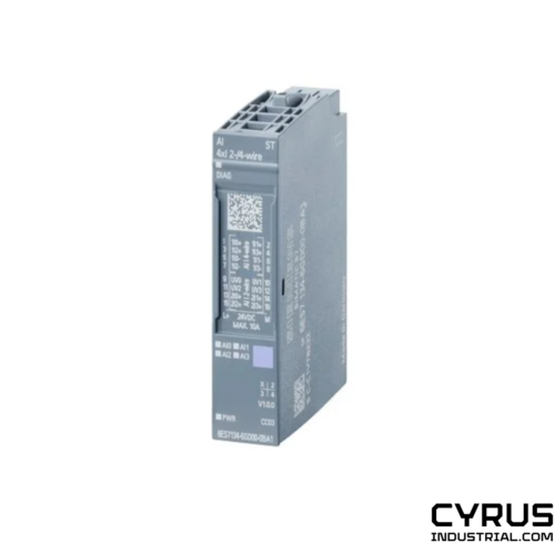 Siemens 6ES7134-6GD01-0BA1 SIMATIC ET 200SP, Analog Input module, AI 4XI 2-/4-wi