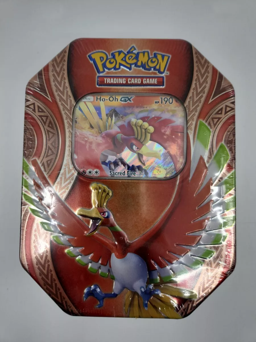  Pokémon TCG: Ho-Oh Gx Mysterious Powers Tin (New