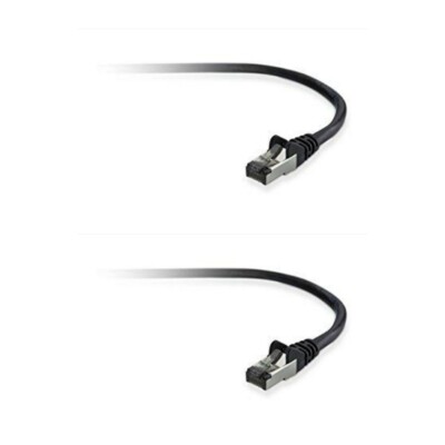 Belkin CAT 5e RJ45 Netzwerkkabel Ethernetkabel mit Rastnasenschutz 5m [2er]