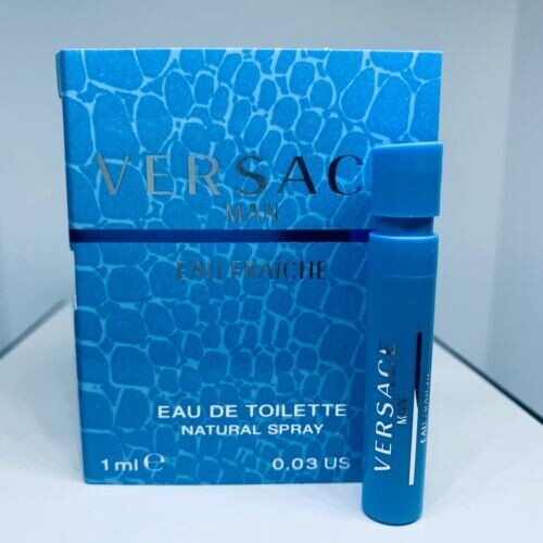 Versace Perfume Collection For Men Sample Spray Vials 8Pc Set - Picture 8 of 9