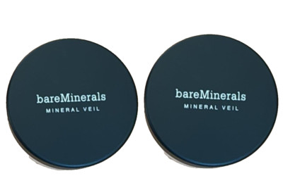 bareMinerals Mineral Veil finshing Powder 0.3oz Lightweight Loose Powder(2pack)