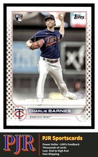 2022 Topps Gold Star #641 Charlie Barnes Minnesota Twins  BUY 4 - 35% OFF