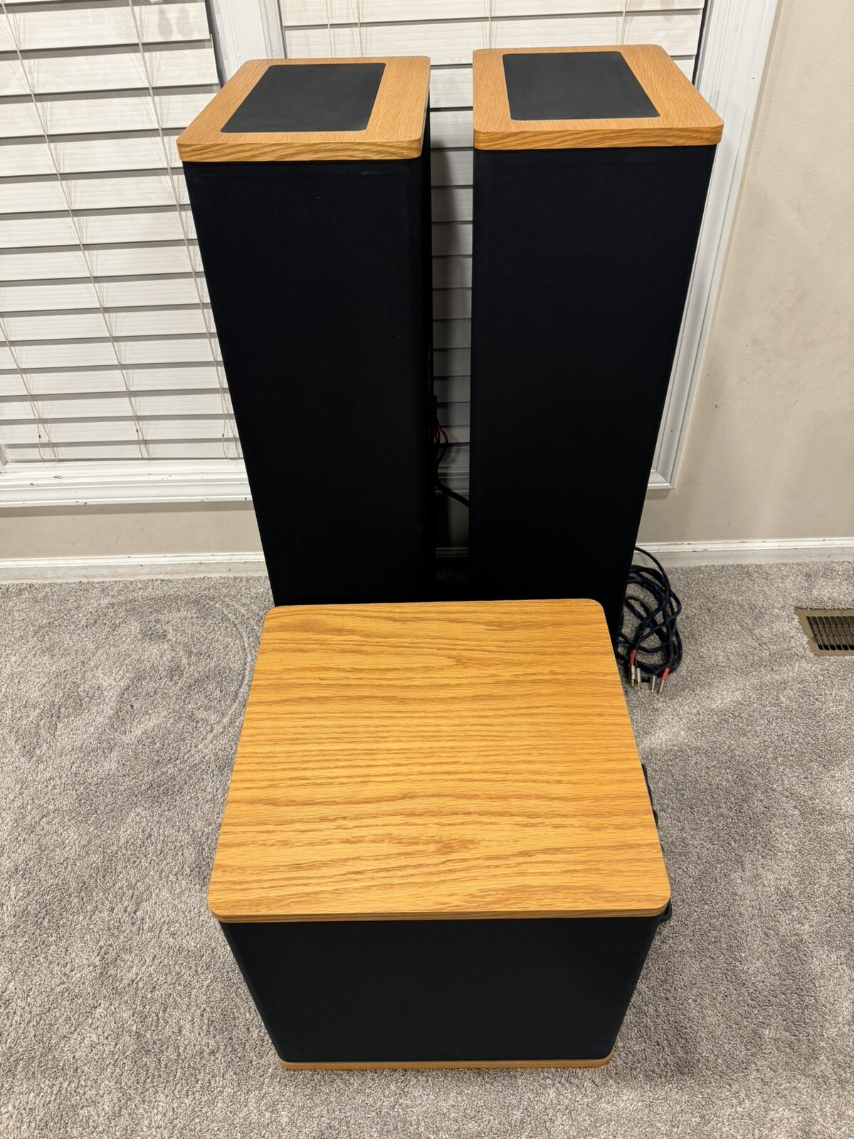 Vandersteen Stereo Speaker Set Up Model 2Ce Signature & V2W Subwoofer eBay