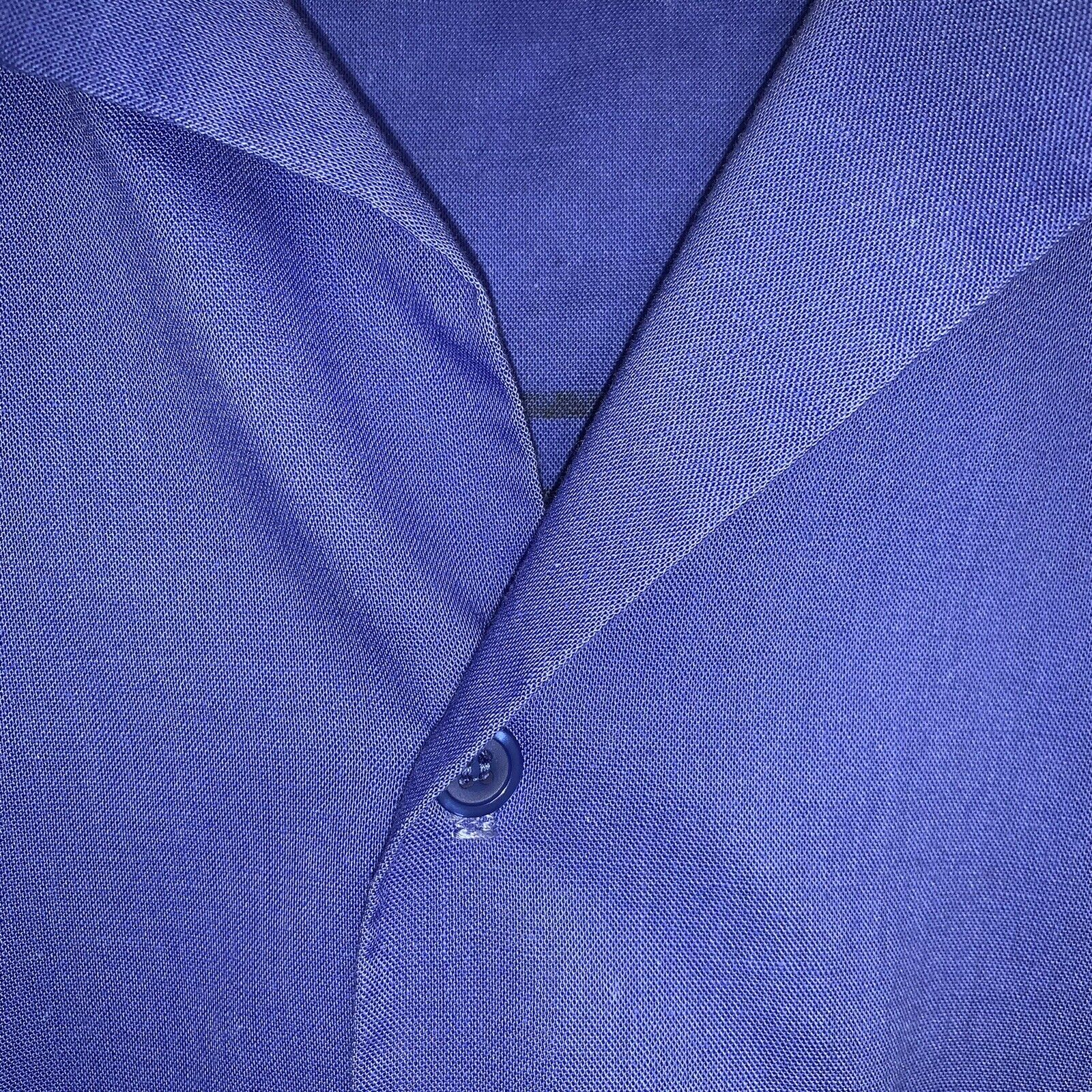 Vintage American Tour Hot Rod Button Up Blue Shir… - image 5