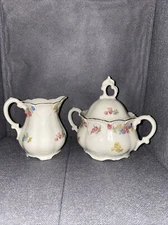 VTG Mitterteich Bavaria Germany Cream & Sugar Set