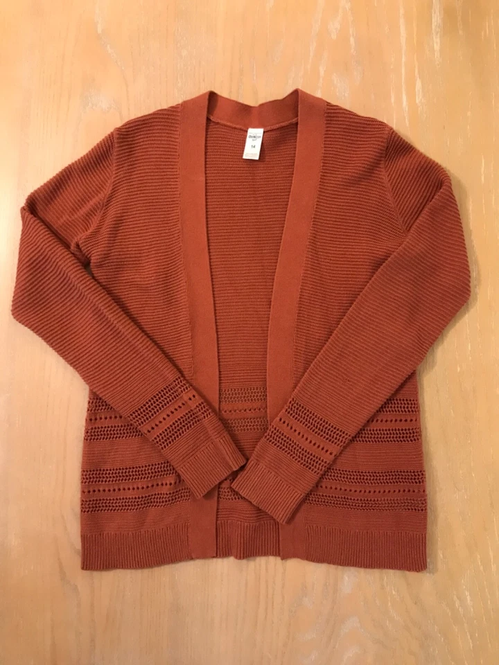 Lote de 2 suéteres antiguos azul marino y Oshkosh para niñas talla 14 Foto 2 de 4