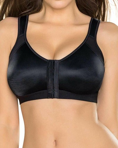 Womens Posture Corrector Bra Back Support Lift Up Yoga Bra Adjustable Wireless - Picture 5 of 15