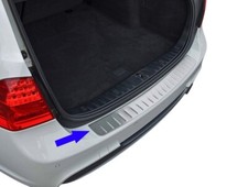 Chrom Ladekantenschutz für BMW 3er f31 Edelstahl mit Abkantung 2012-2019