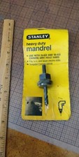 Stanley Heavy Duty Mandrel - New Old Stock - Made in USA -- 1/4"