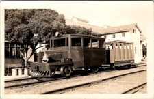 Real Photo Vintage Tram Trolley Diesel Railbus