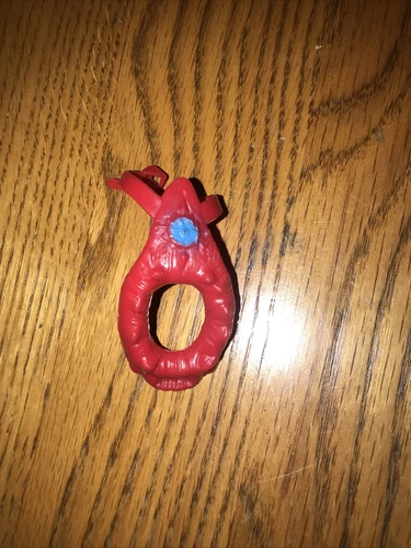 MOTU  Vintage He-Man Beast Man Red Chest Armor, Parts, Accessories Mattel