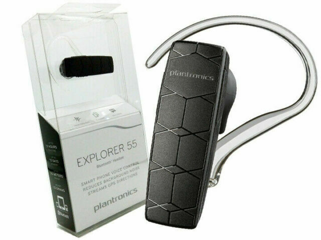 Plantronics Explorer 55 Bluetooth Headphones Black. | eBay