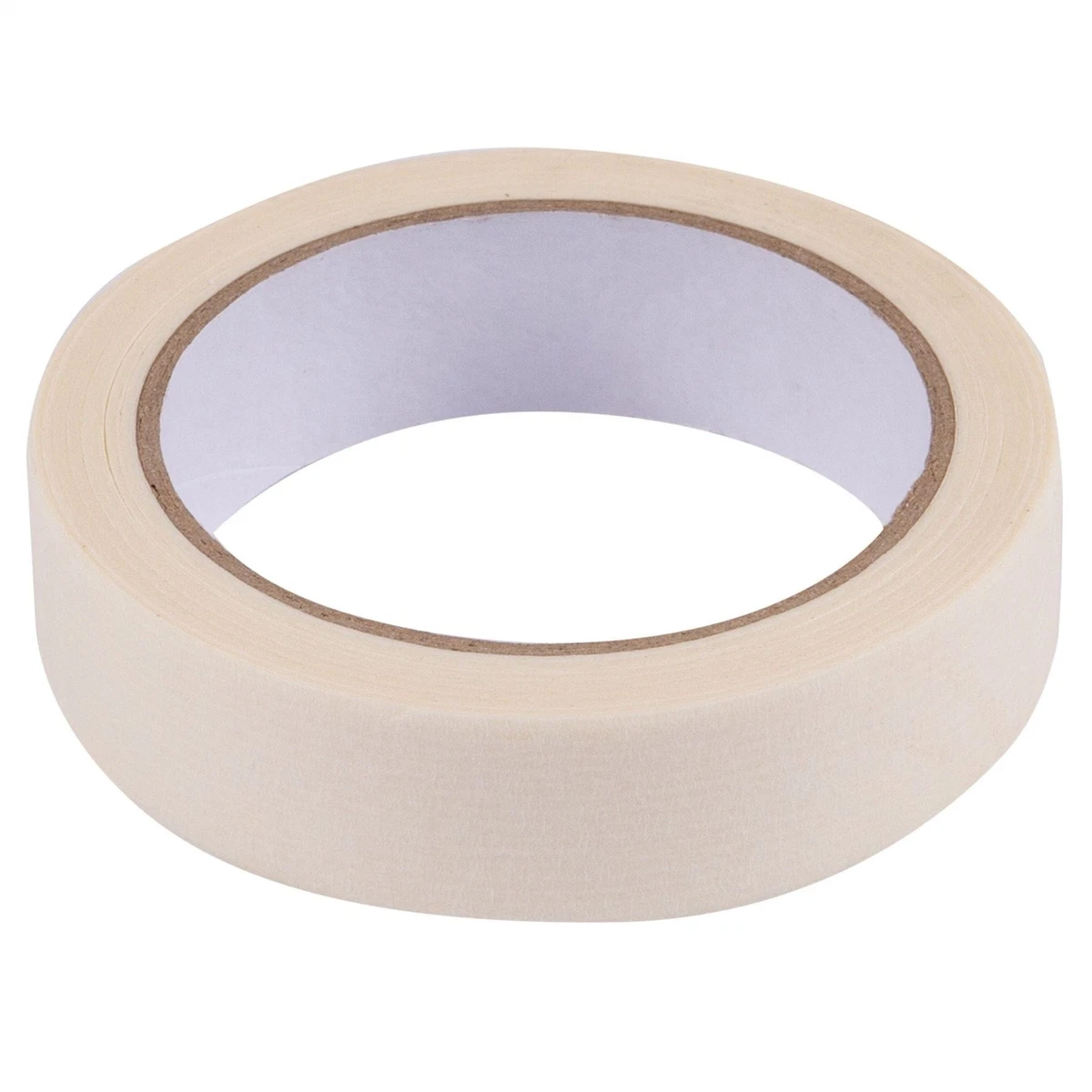 1x White 50m x 25mm Masking Tape Painting Decorating Scotch Washi Model Tape