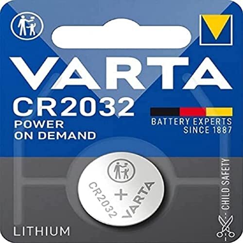Varta Power on Demand CR2032 Batterie al Litio da 3V Pacco Scorta da 10 Smart, F