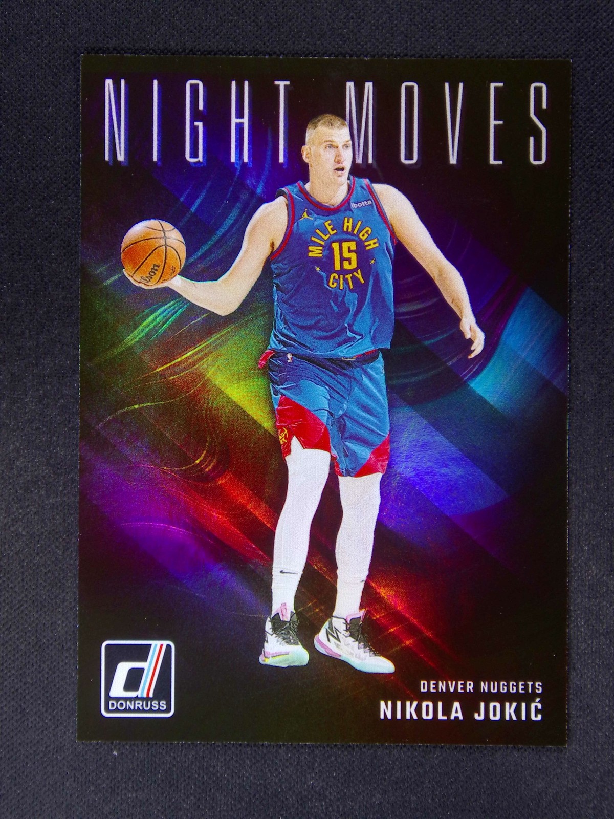 ニコラ・ヨキッチ　NIGHT MOVES DONRUSS PSA9 ニコラ・ヨキッチ NIGHT MOVES DONRUSS PSA9 Nikola Jokic 2024