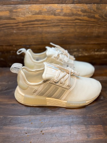 Adidas NMD R1 Women’s Size Cream Nude HQ4248 Originals - Picture 2 of 10